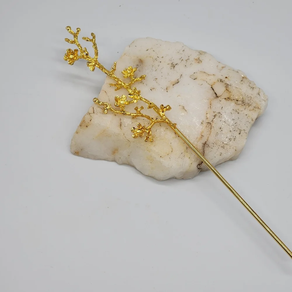 Luxury Hair Accessories Melchior/18kt 'Gold GG Unique' Neiman Marcus Jewelry